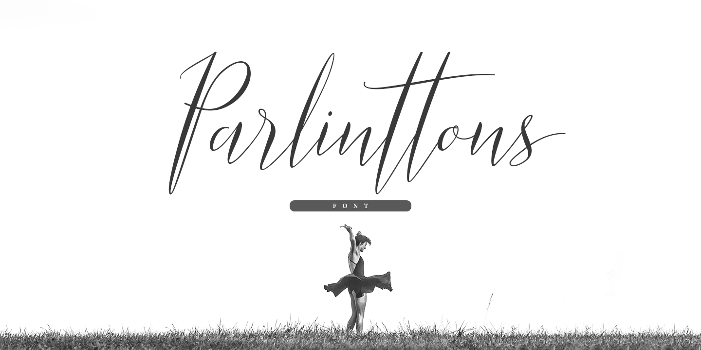 Parlinttons Script Regular Font preview